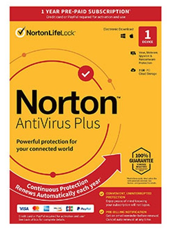 NORTON ANTIVIRUS PLUS